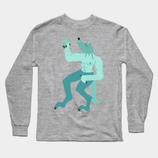 Toon Werewolf Long Sleeve T-Shirt